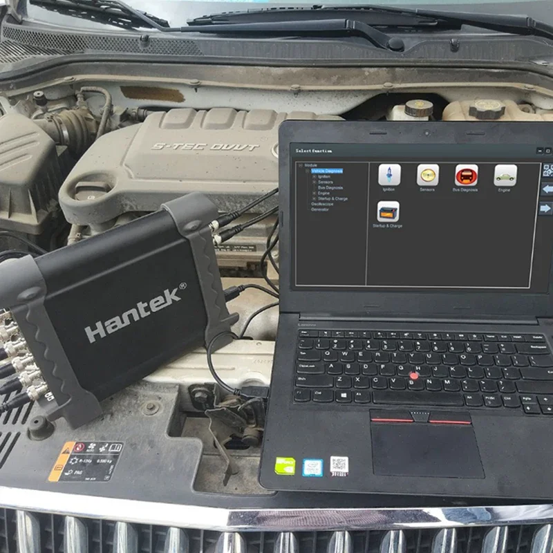 Signal Generator Spectrum Analyzer - User-Friendly Hantek 1008B Automotive Oscilloscope: 8CH